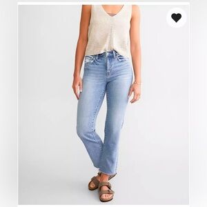 NWOT Buckle Willow & Root High Rise Cropped Stretch Jeans